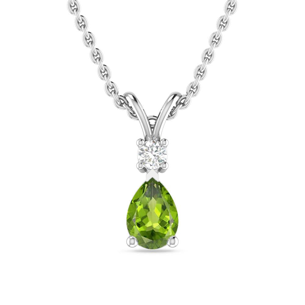 White Gold - Peridot