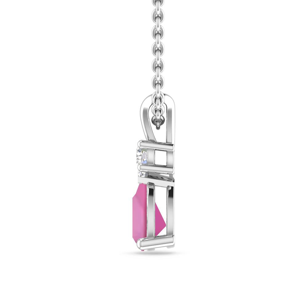 White Gold - Pink Tourmaline