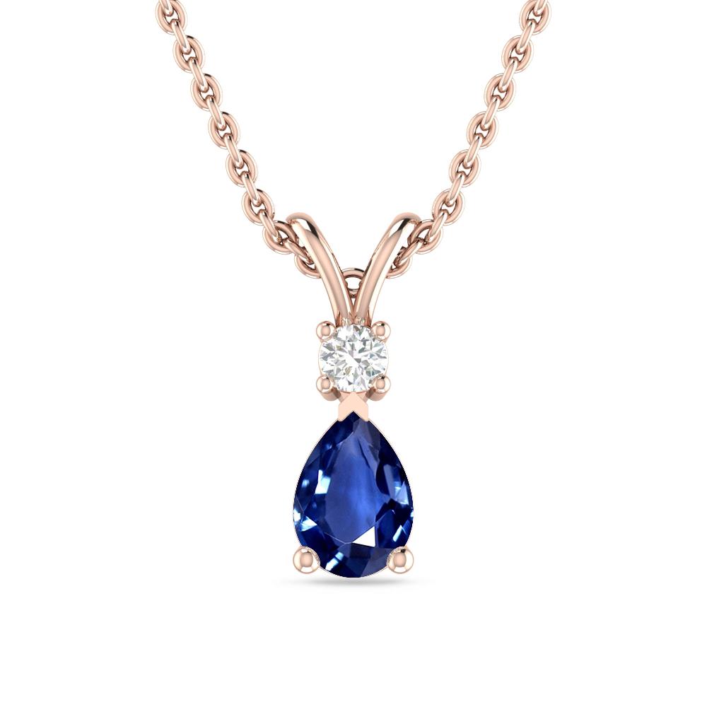 Rose Gold - Sapphire