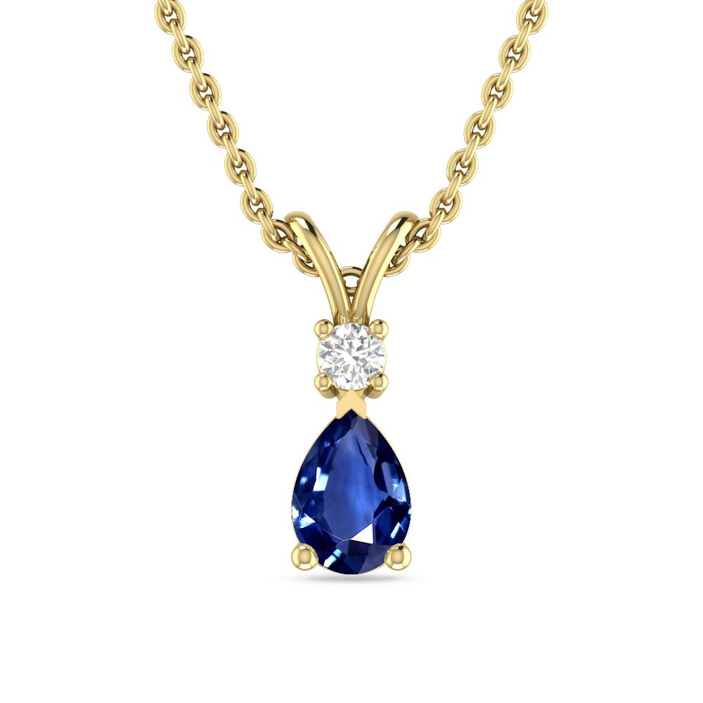 Yellow Gold - Sapphire