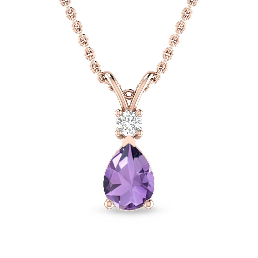 Rose Gold - Amethyst