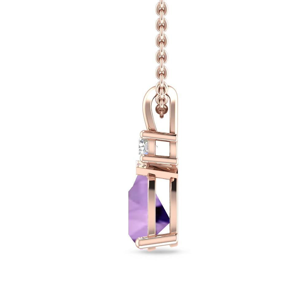 Rose Gold - Amethyst