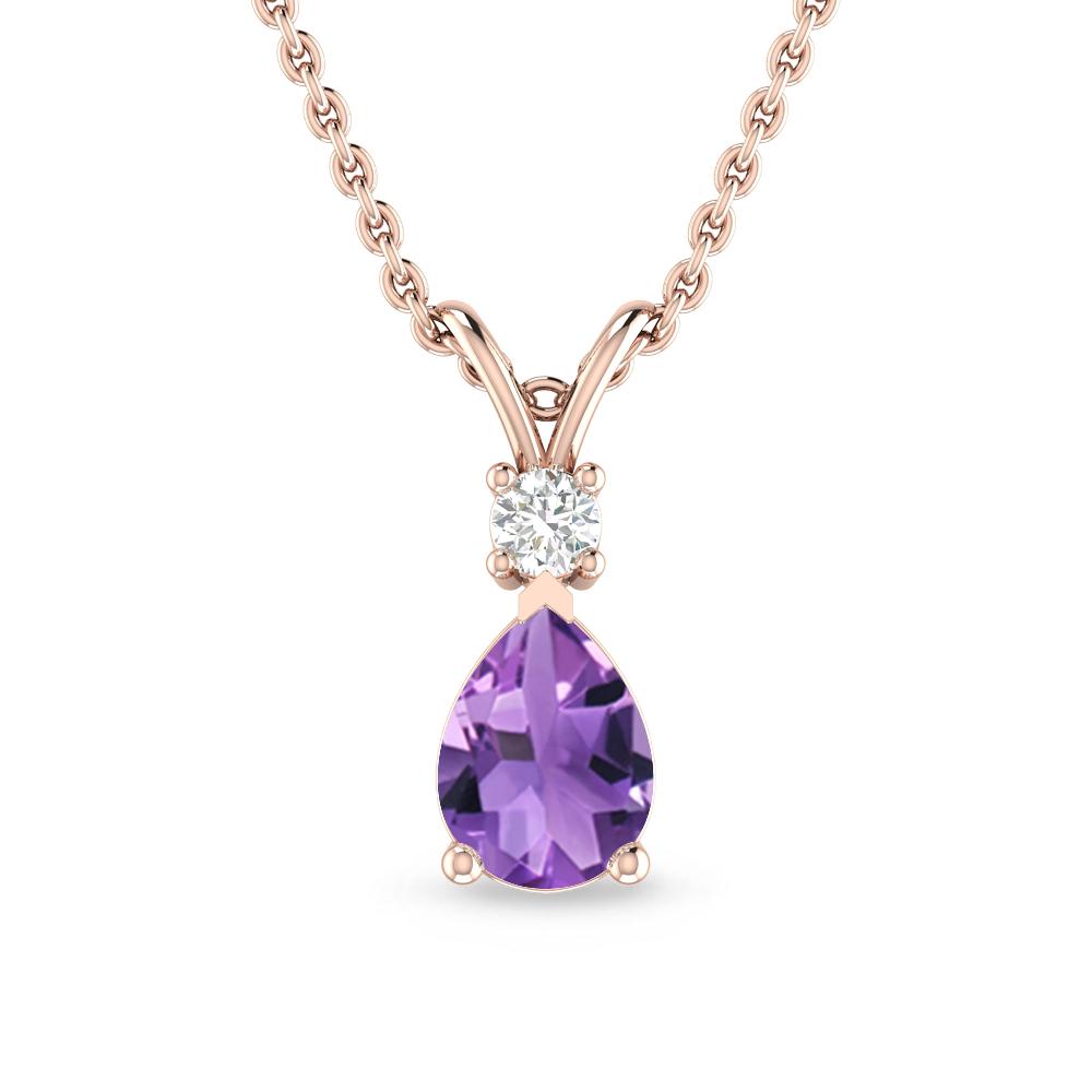 Rose Gold - Amethyst