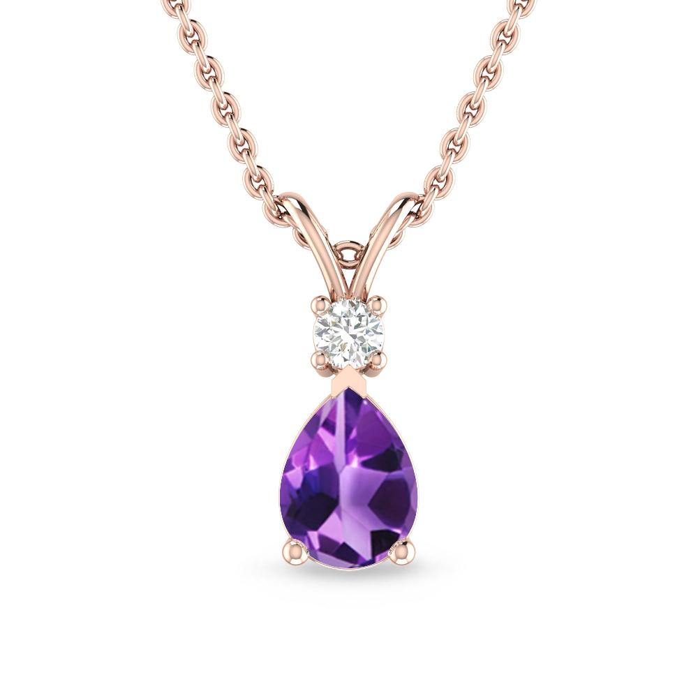 Rose Gold - Amethyst