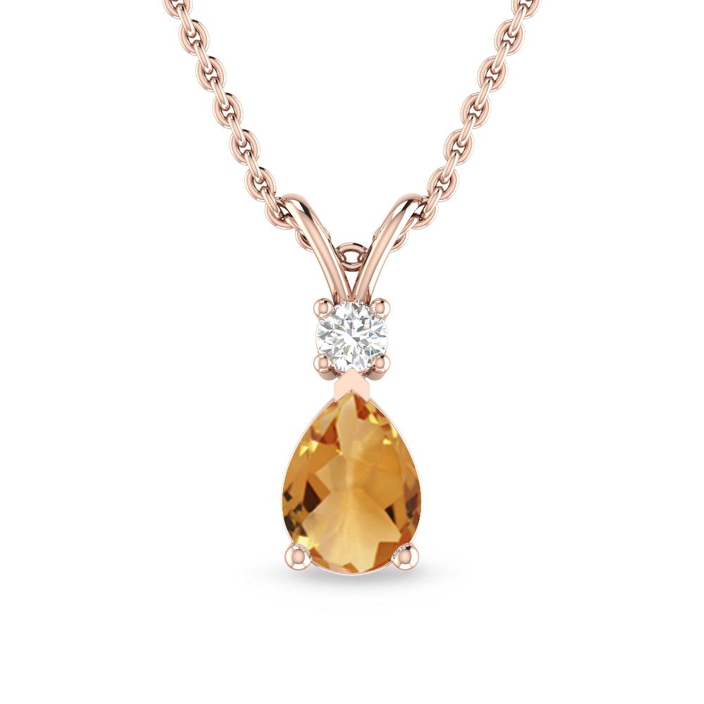 Rose Gold - Citrine