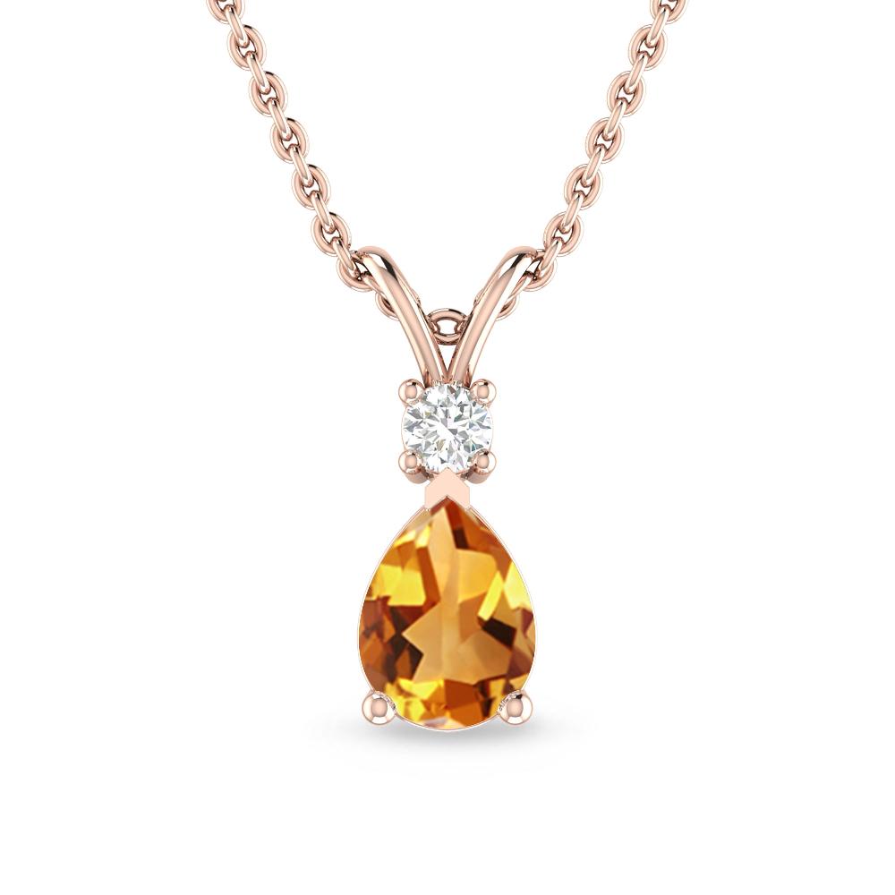 Rose Gold - Citrine