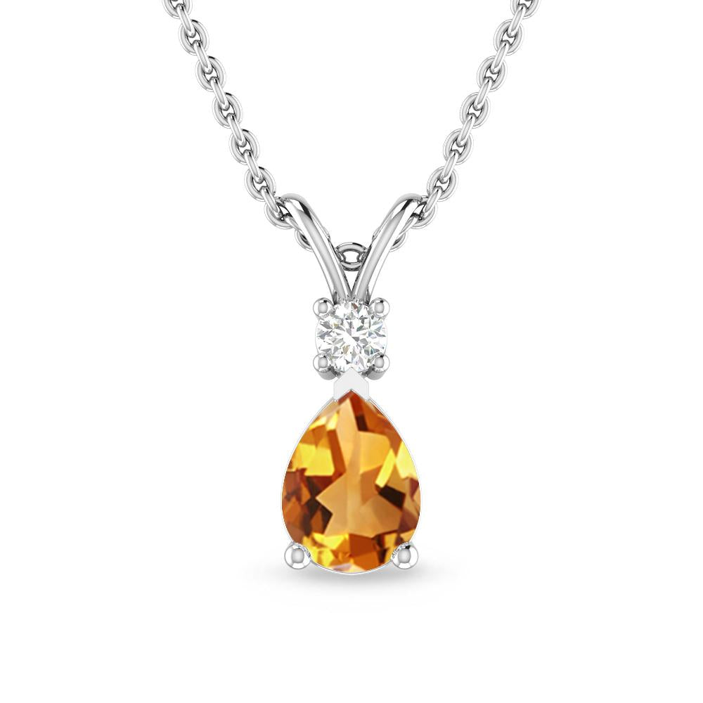 White Gold - Citrine