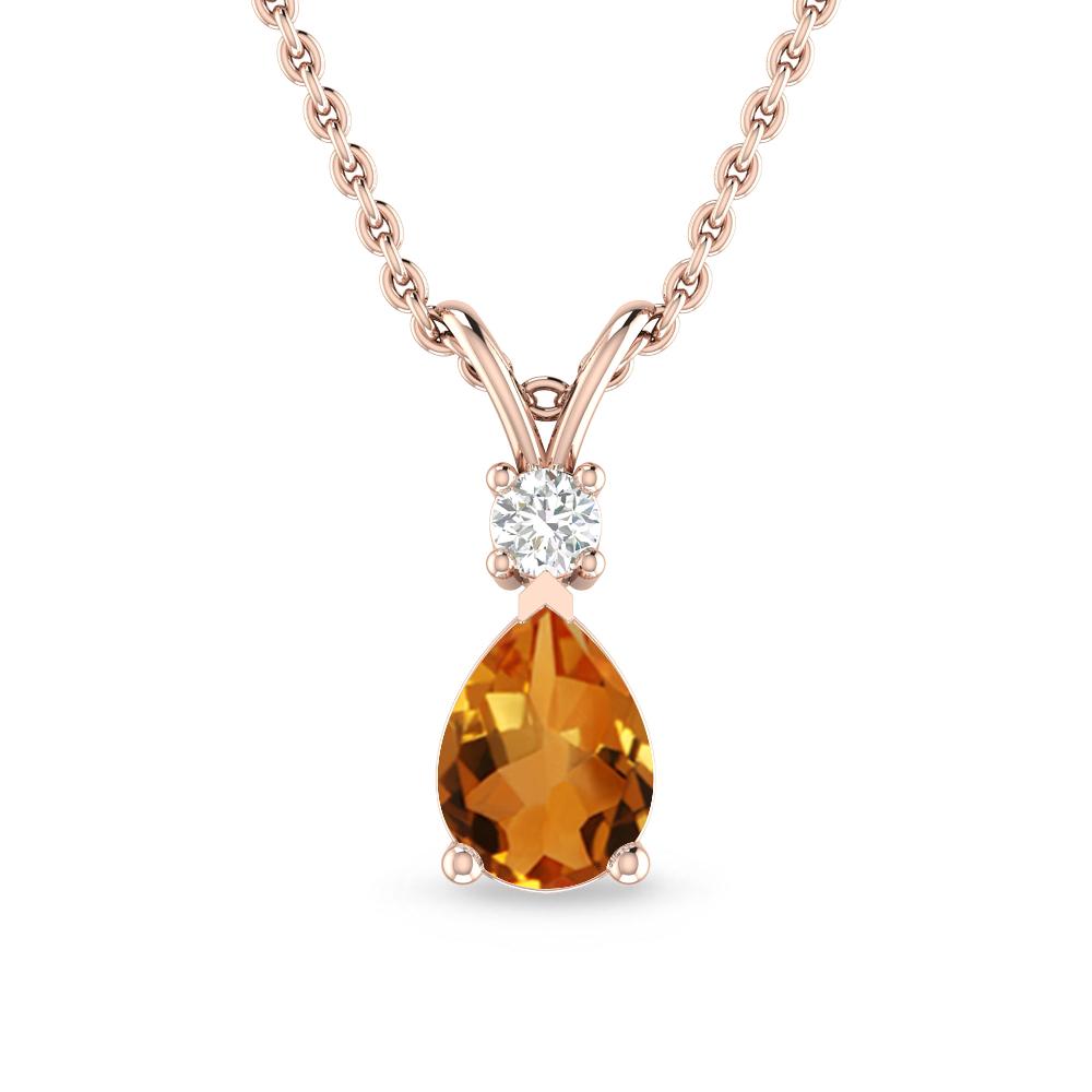 Rose Gold - Citrine