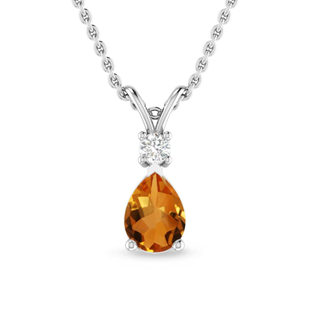 White Gold - Citrine
