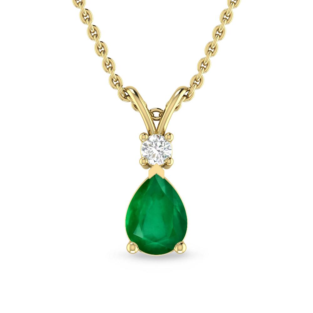 Yellow Gold - Emerald