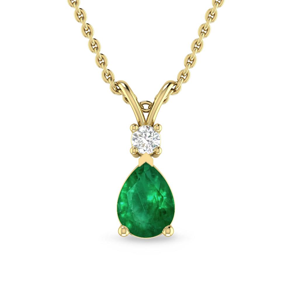 Yellow Gold - Emerald