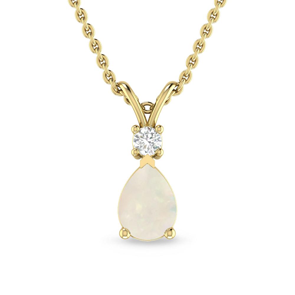 Yellow Gold - Opal