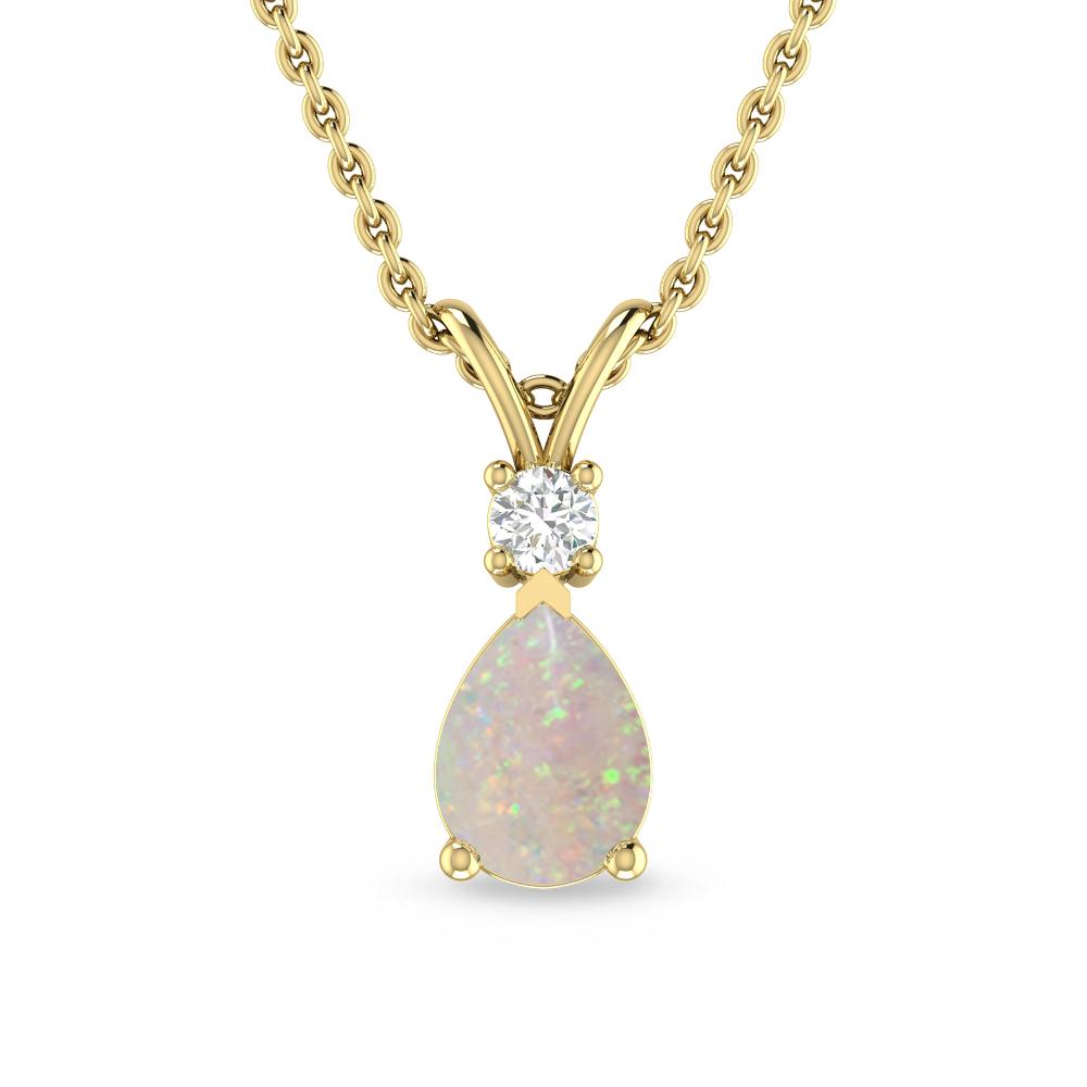 Yellow Gold - Opal