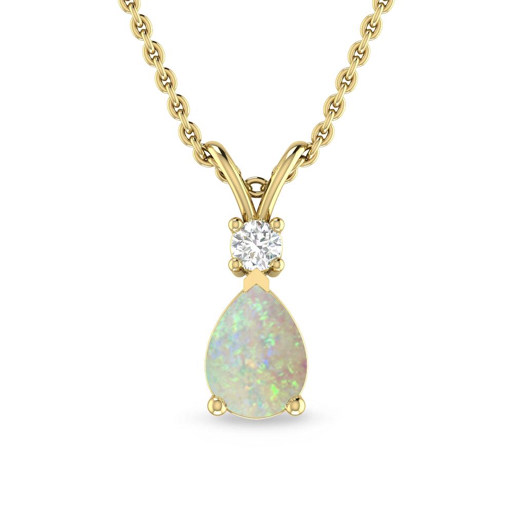 Yellow Gold - Opal