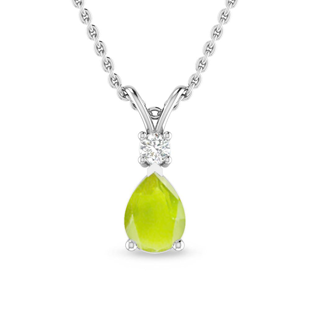 White Gold - Peridot