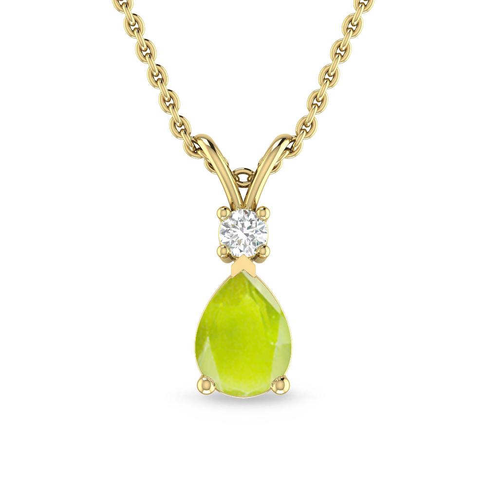 Yellow Gold - Peridot