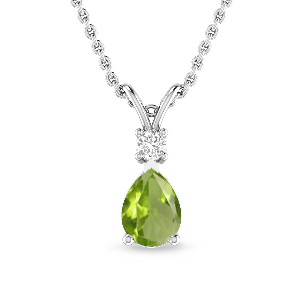 White Gold - Peridot