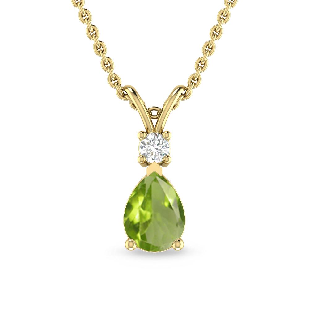 Yellow Gold - Peridot