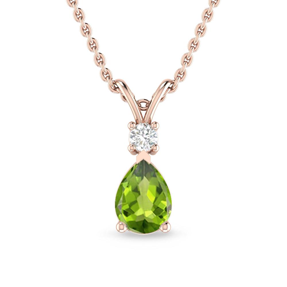 Rose Gold - Peridot