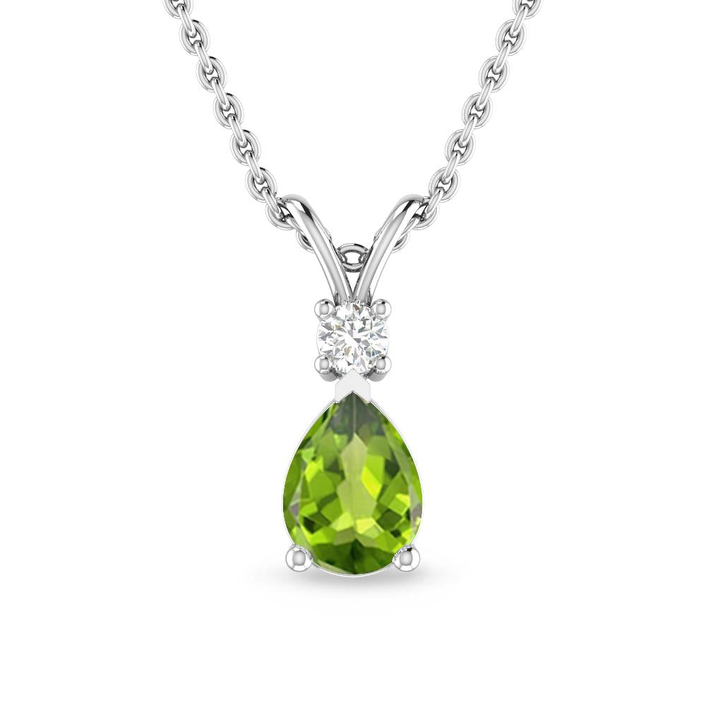 White Gold - Peridot