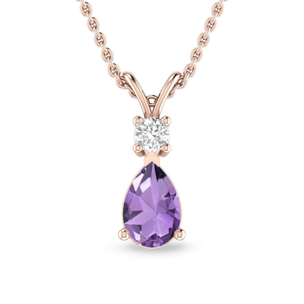 Rose Gold - Amethyst
