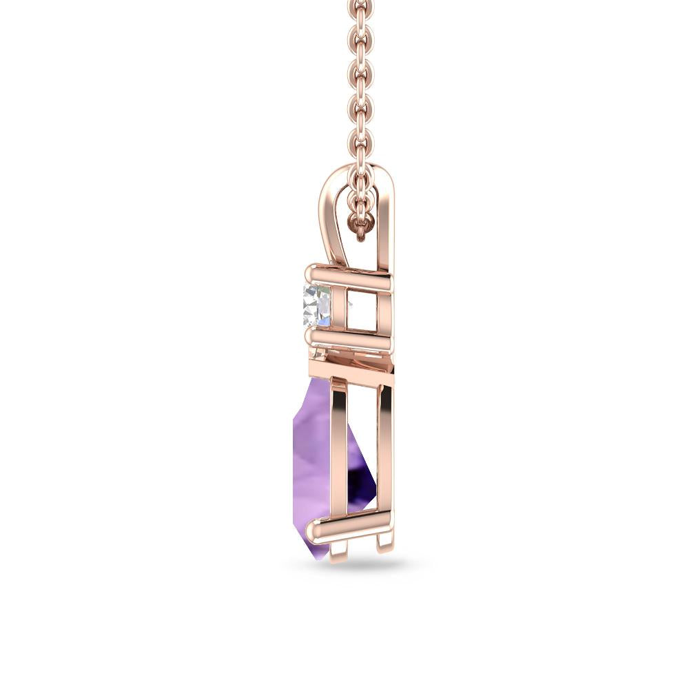 Rose Gold - Amethyst