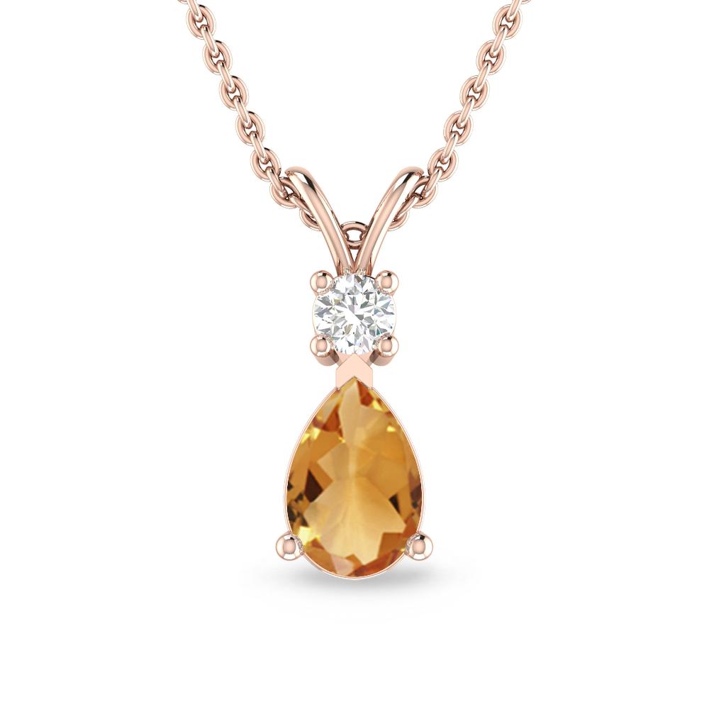 Rose Gold - Citrine