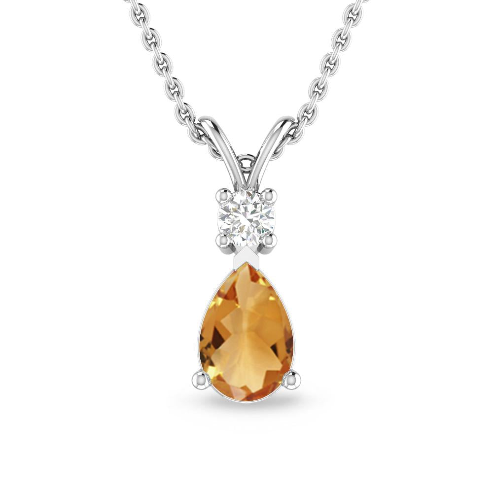 White Gold - Citrine