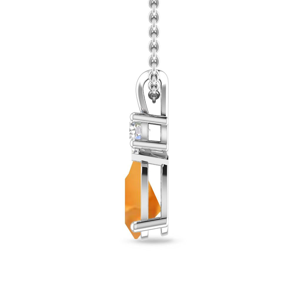 White Gold - Citrine
