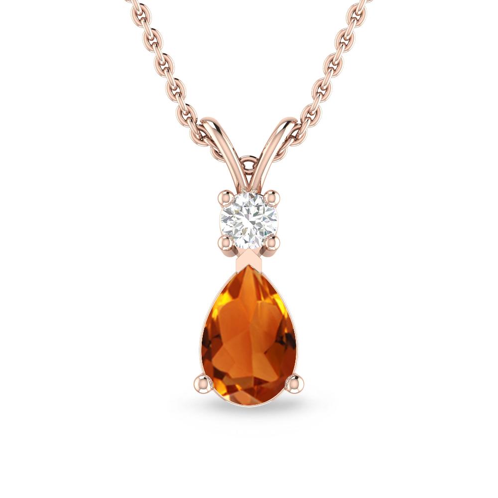 Rose Gold - Citrine