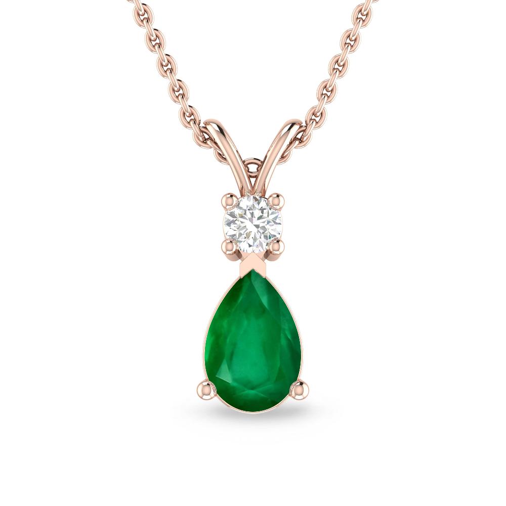 Rose Gold - Emerald