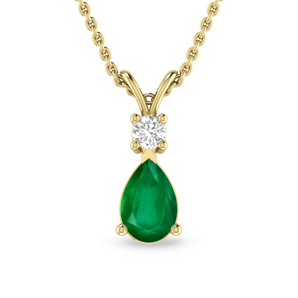 Yellow Gold - Emerald