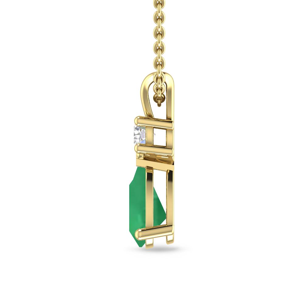 Yellow Gold - Emerald