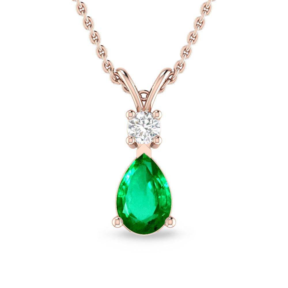 Rose Gold - Emerald