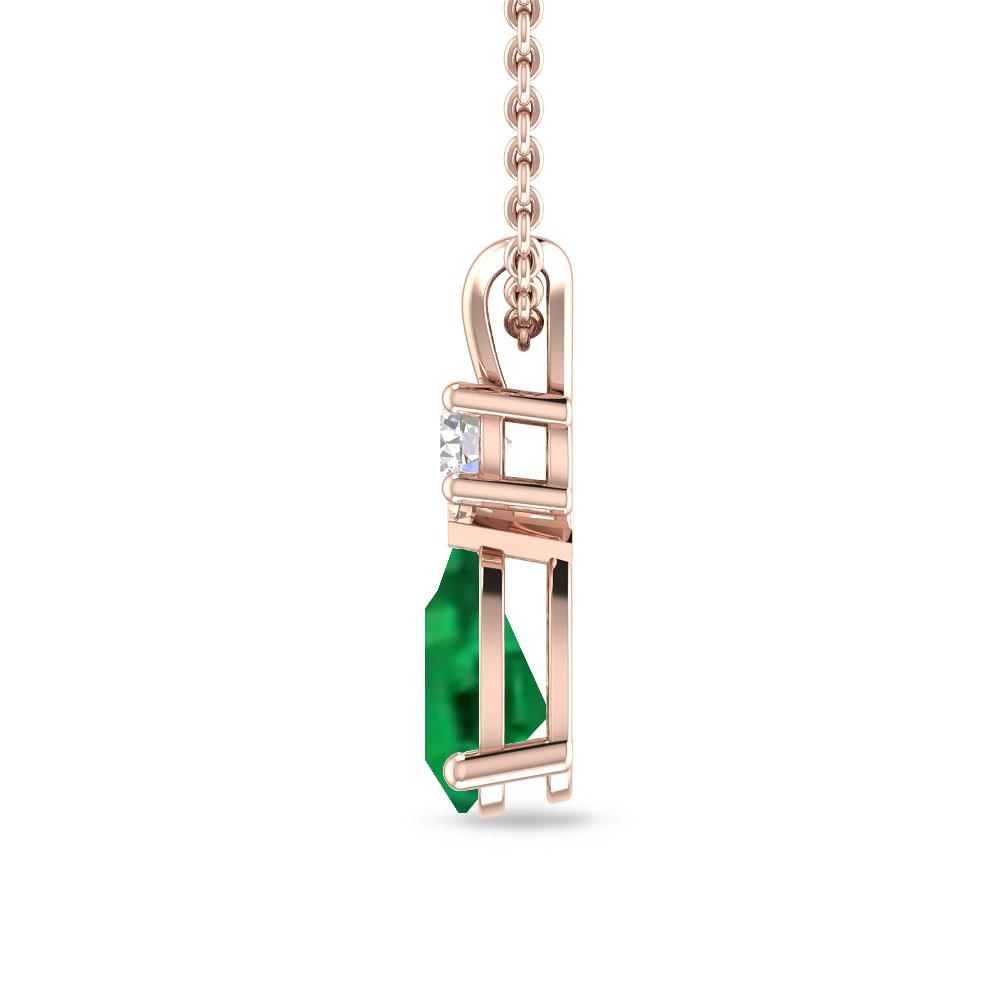 Rose Gold - Emerald