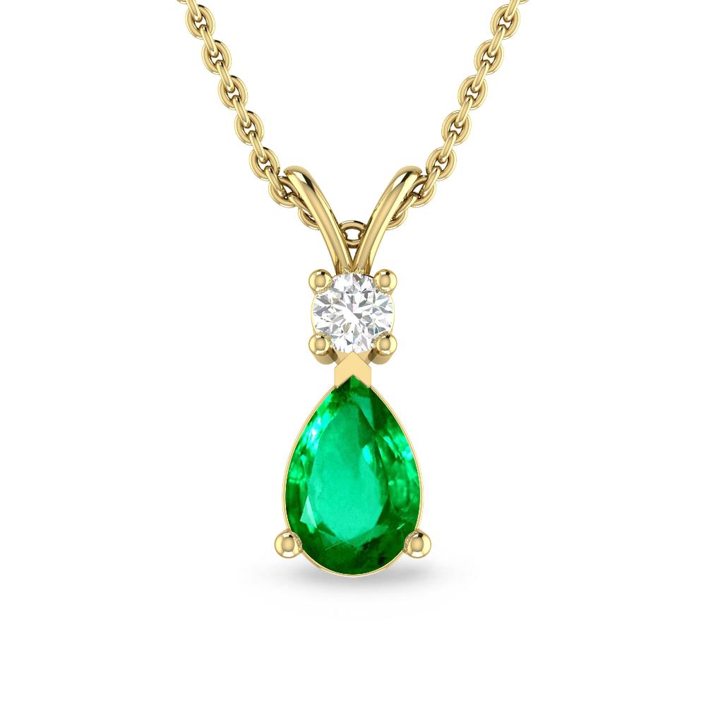 Yellow Gold - Emerald