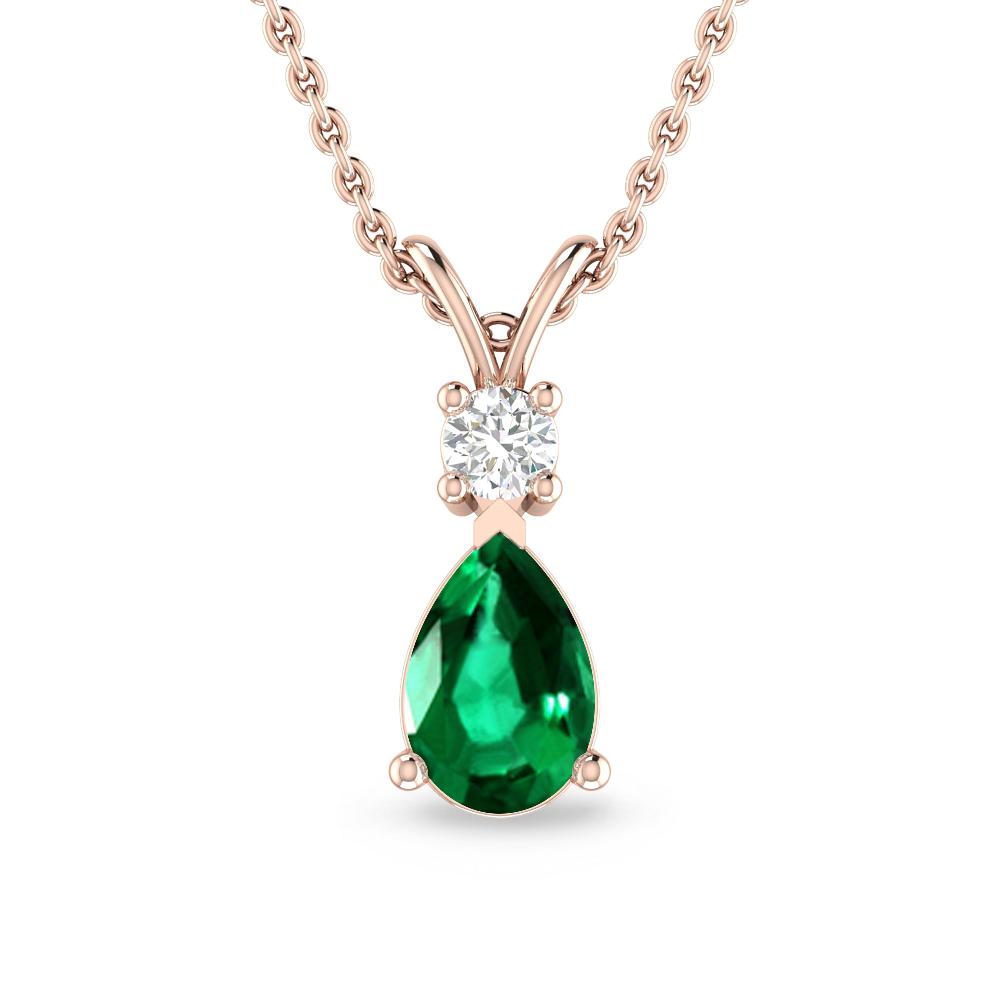 Rose Gold - Emerald