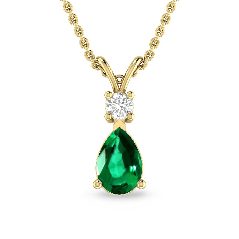 Yellow Gold - Emerald