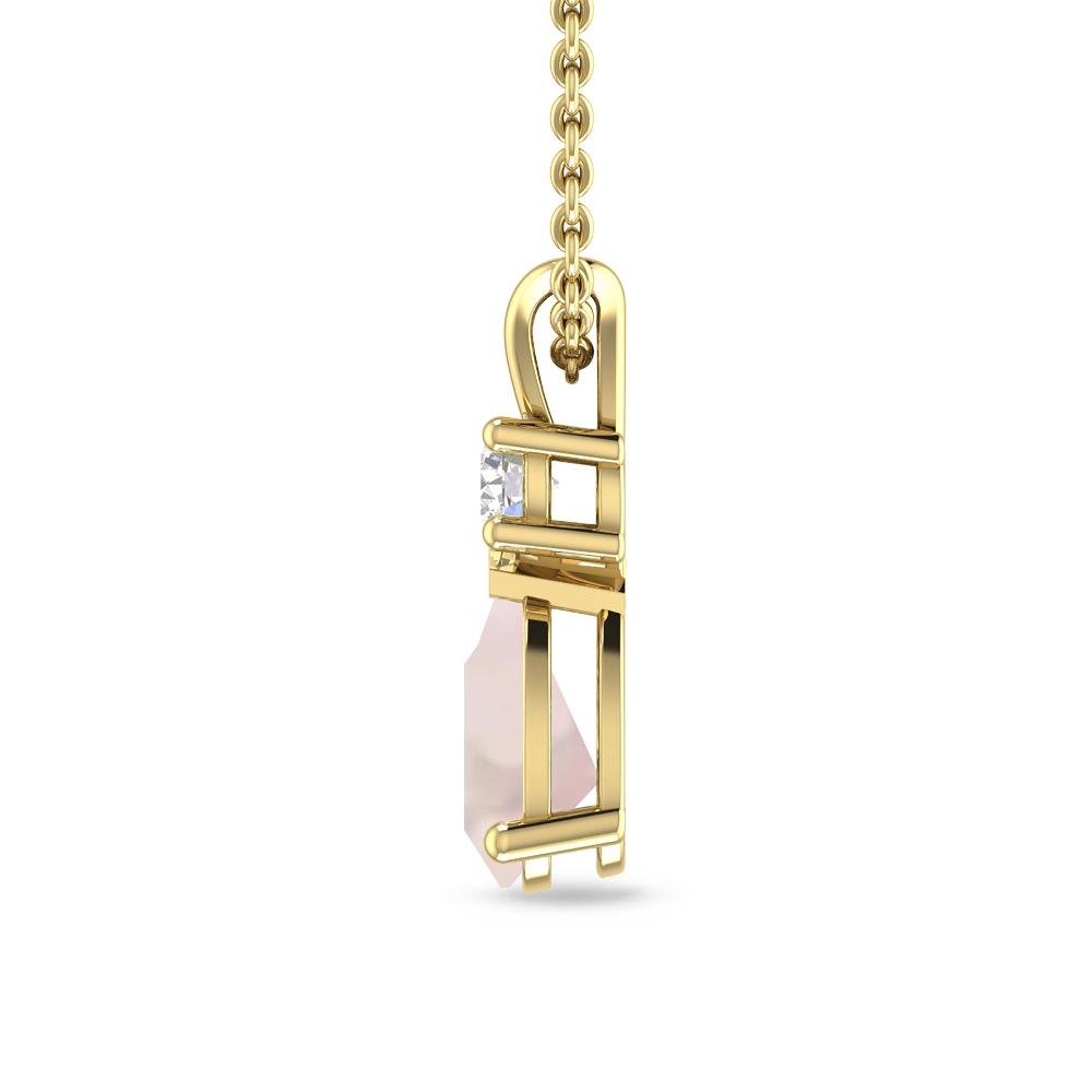 Yellow Gold - Morganite