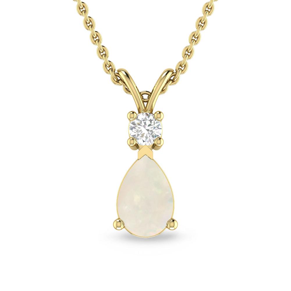 Yellow Gold - Opal
