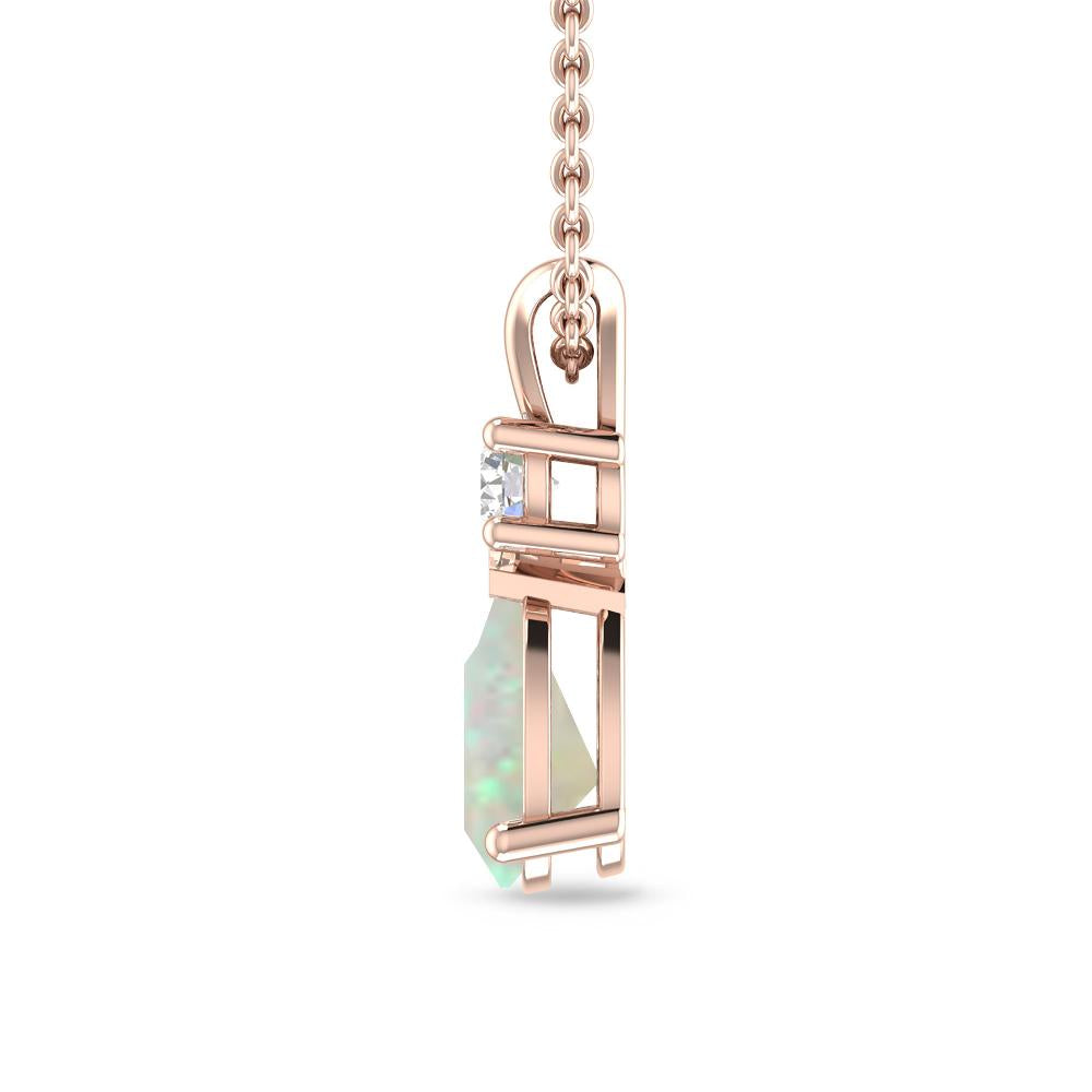 Rose Gold - Opal
