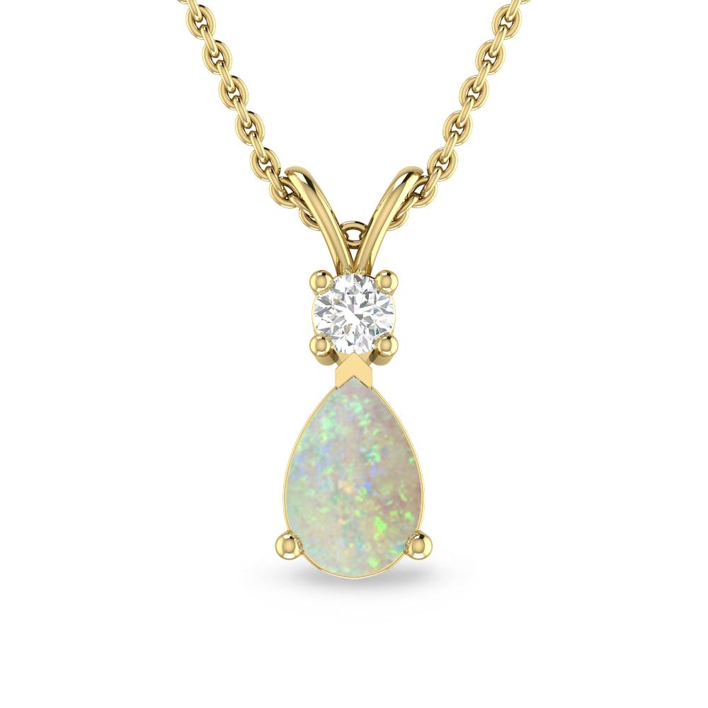 Yellow Gold - Opal