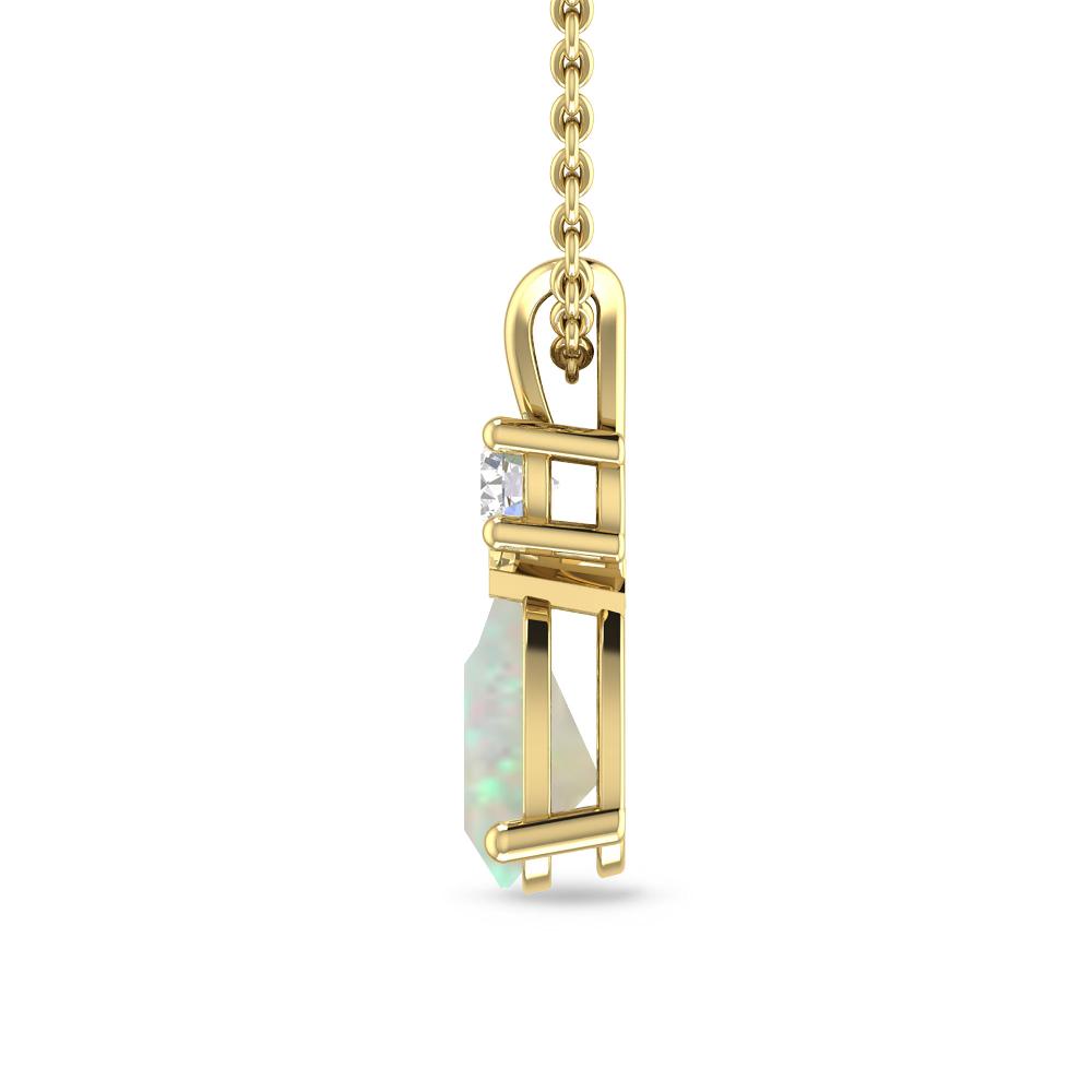Yellow Gold - Opal