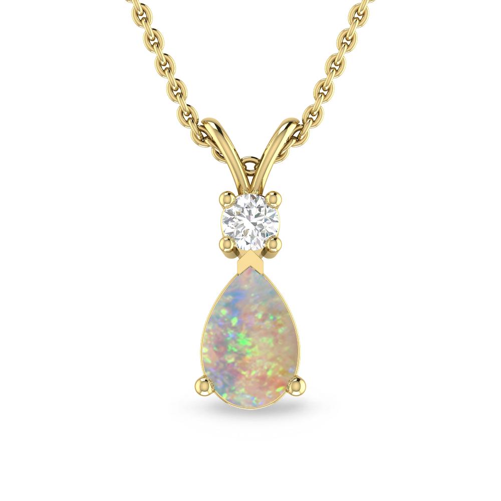 Yellow Gold - Opal