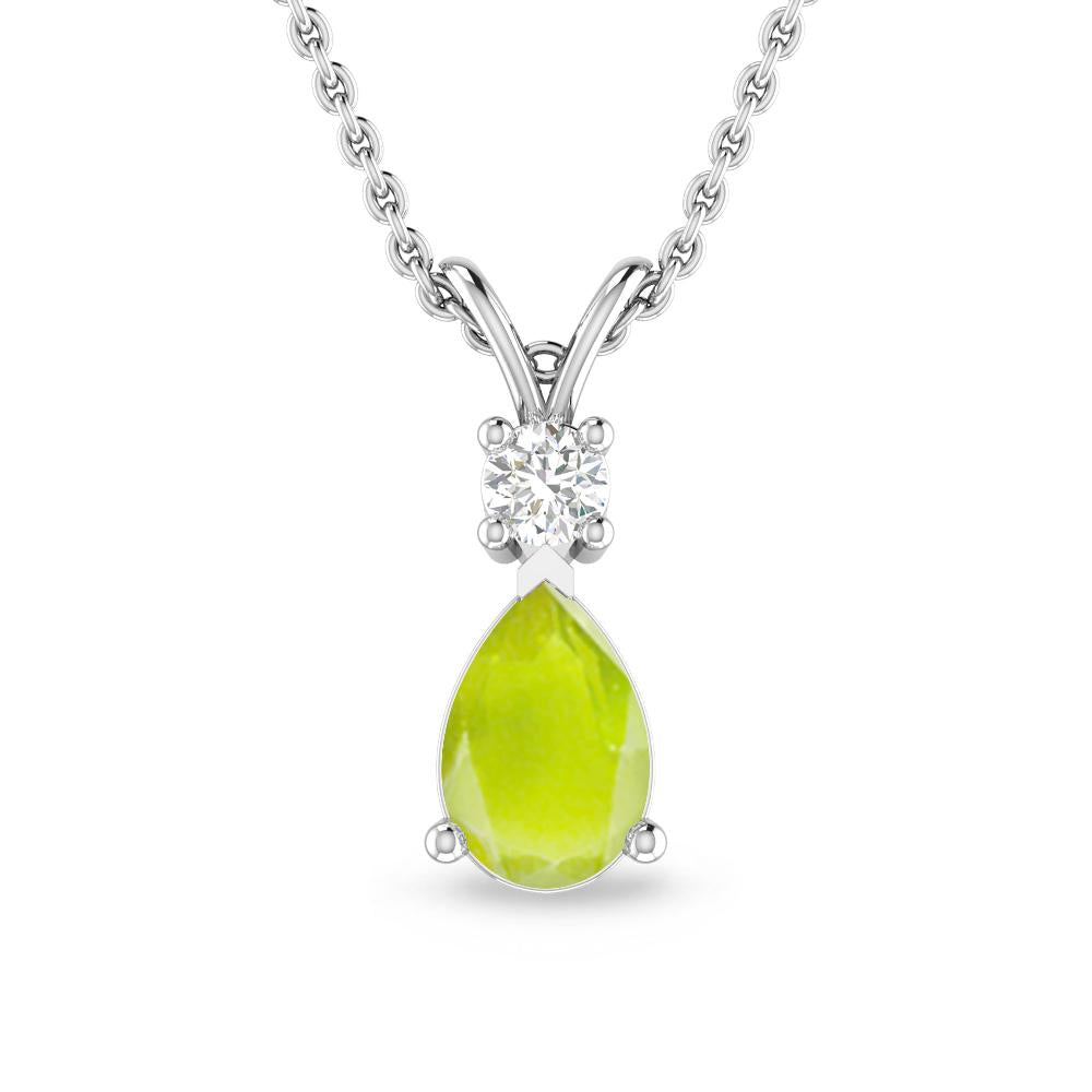 White Gold - Peridot
