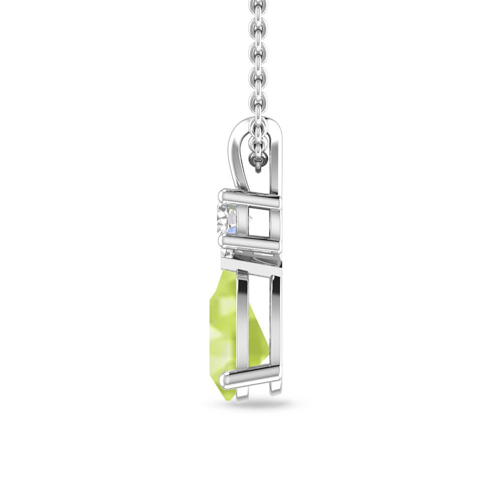 White Gold - Peridot