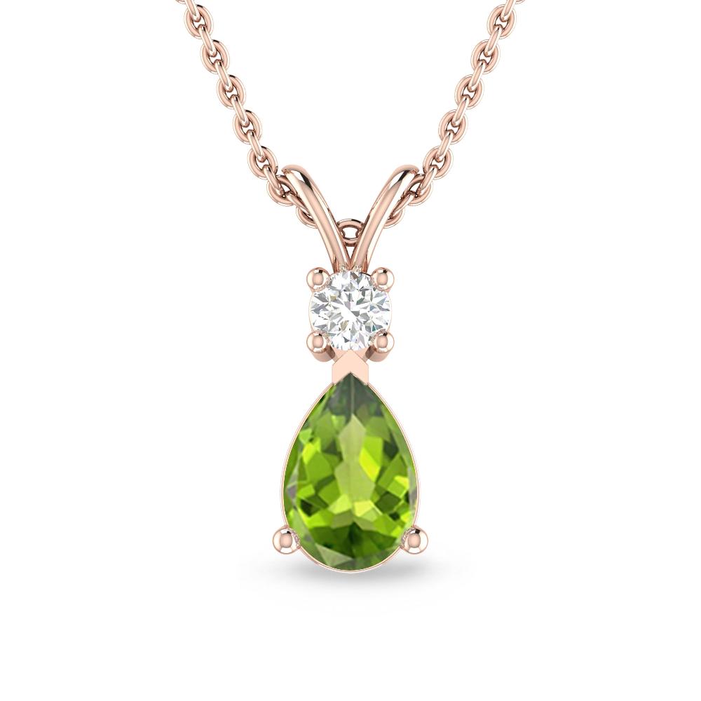 Rose Gold - Peridot