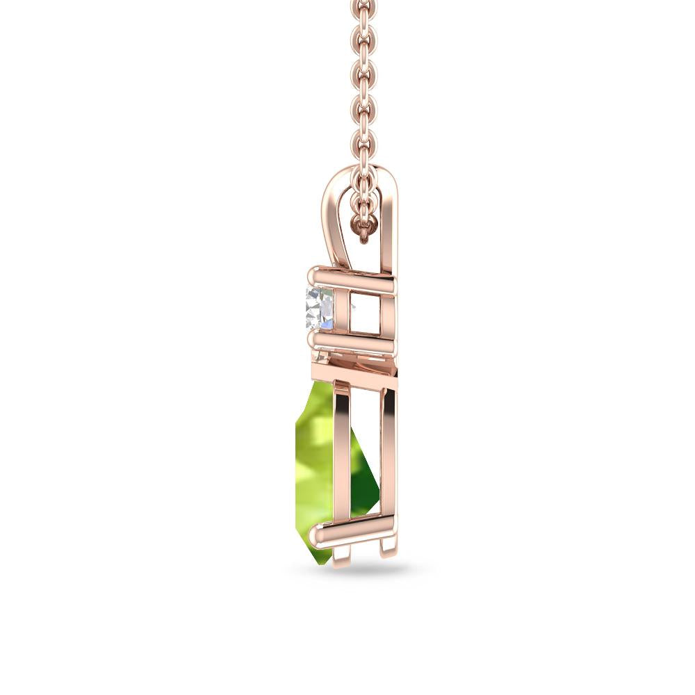 Rose Gold - Peridot