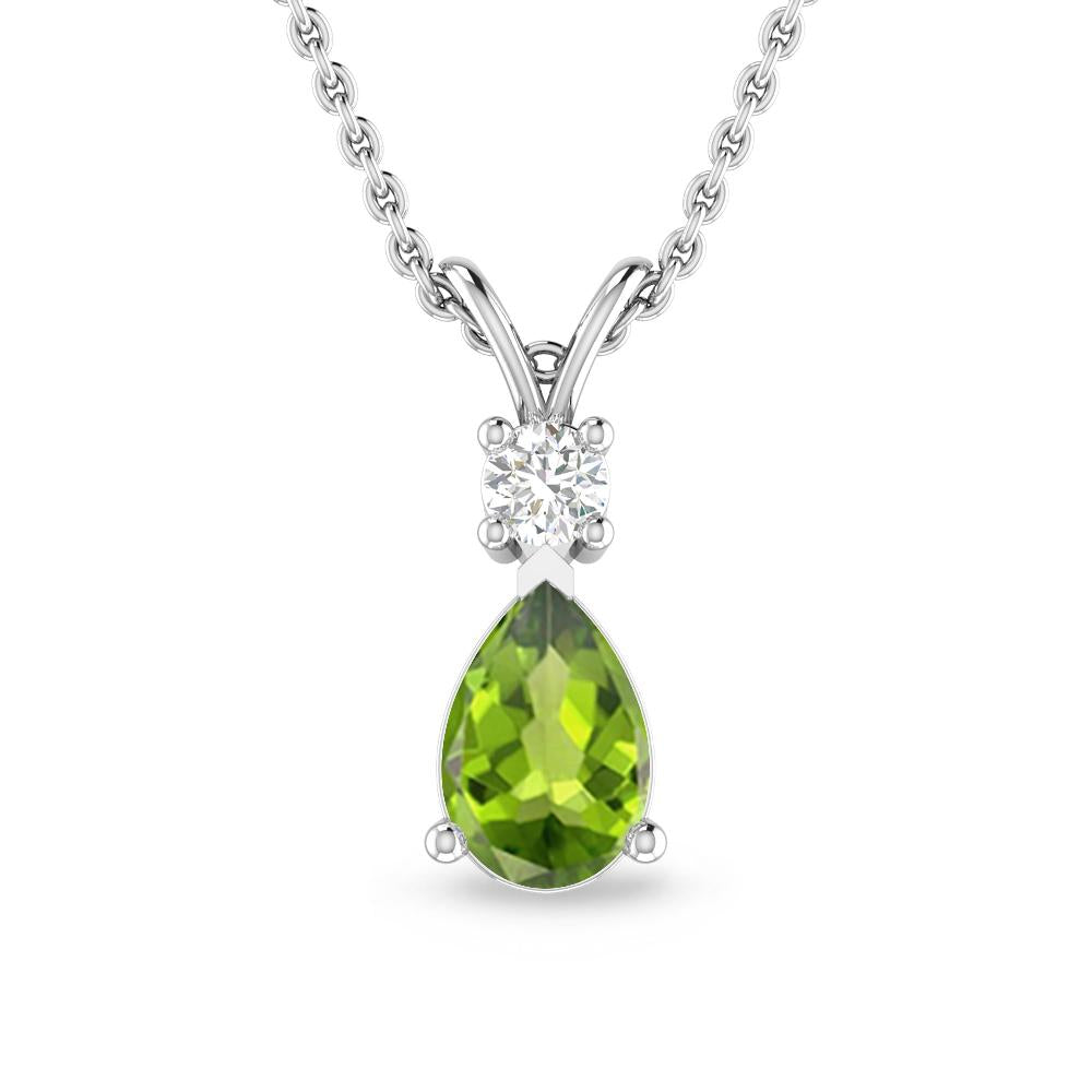 White Gold - Peridot
