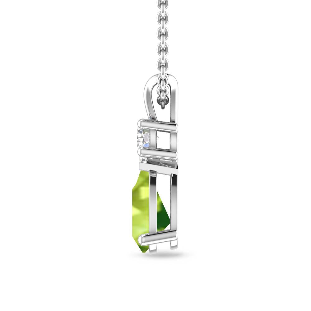 White Gold - Peridot